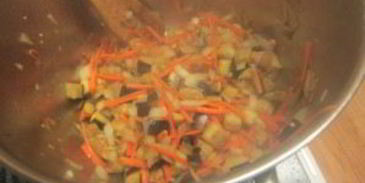 лагман с баклажанами