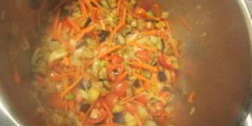 лагман с баклажанами