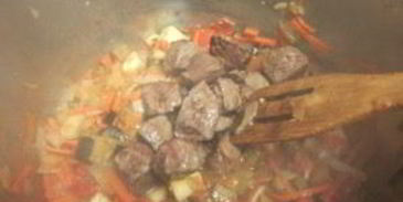 лагман с баклажанами