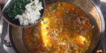 лагман с капустой