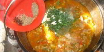 лагман с капустой