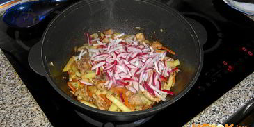 лагман с курицей