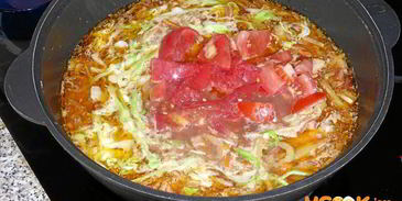 лагман с курицей