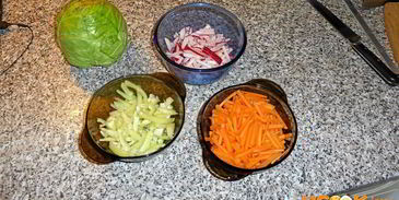 лагман с курицей