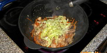 лагман с курицей