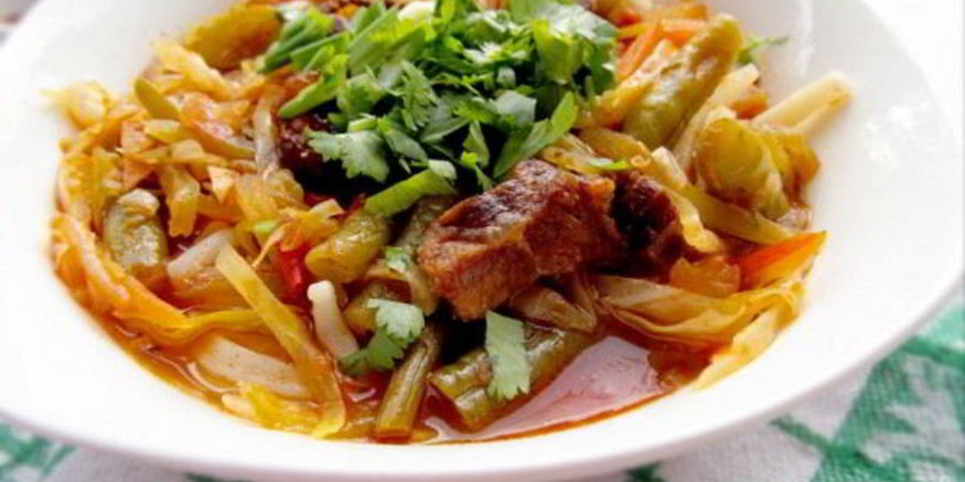 Рецепт лагмана с редькой