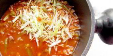 лагман с редькой