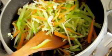 лагман с редькой