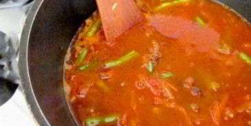 лагман с редькой