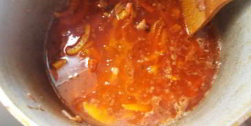 лагман с тянутой лапшой