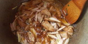 лагман с тянутой лапшой