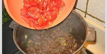 лагман со спагетти