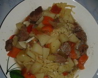 Лагман в микроволновке