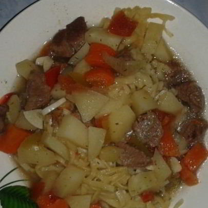 Лагман в микроволновке