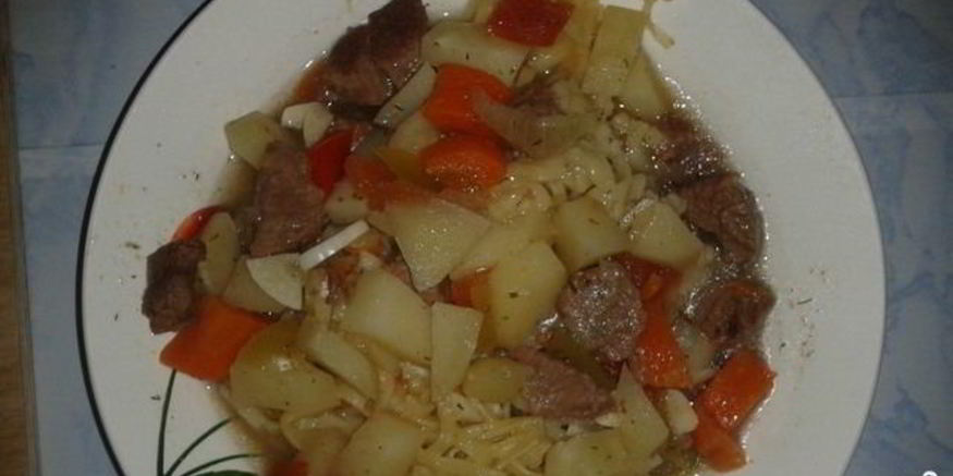 Рецепт лагмана в микроволновке