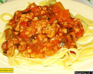 Лагман жареный по-киргизски