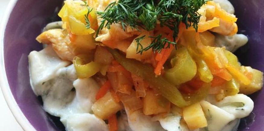 Рецепт шивита ош — лагмана по-хорезмски