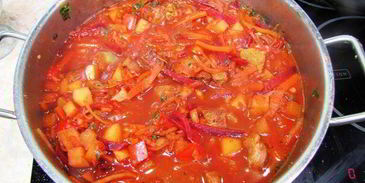 узбекский лагман с настоящей домашней лапшой