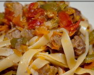 Жареный лагман