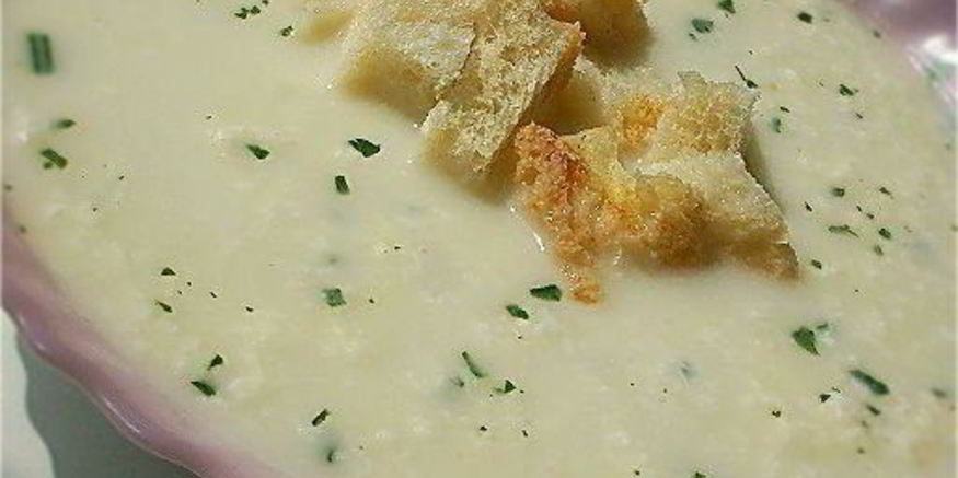 Рецепт альпийского молочного супа с сыром