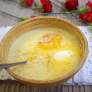 Рецепт Молочного рисового супа с курагой