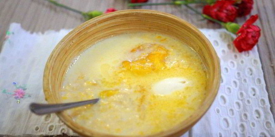 Рецепт молочного рисового супа с курагой