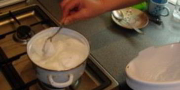 молочный сладкий суп