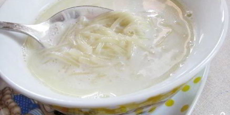 Рецепт молочного супа для деток