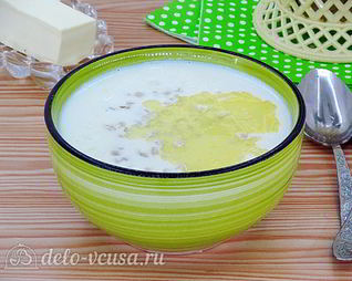 Молочный суп перловый