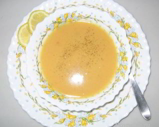 Молочный суп с абрикосами