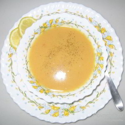 Молочный суп с абрикосами