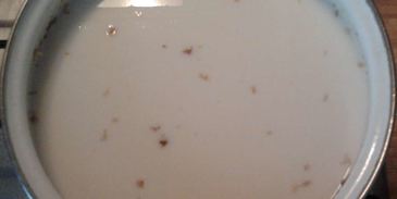 молочный суп с гречкой