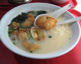 Молочный суп с картофелем и сельдью