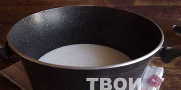 молочный суп с клецками