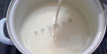 молочный суп с лапшой