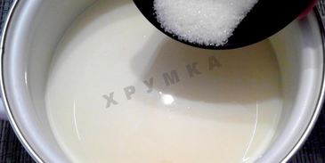 молочный суп с лапшой