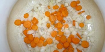 молочный суп с рыжиками