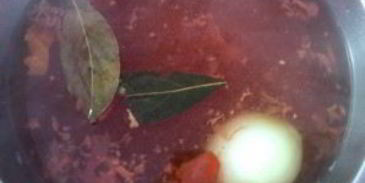 молочный суп с томатами