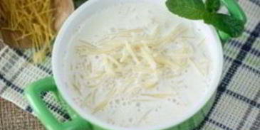 молочный суп с вермишелью для детей