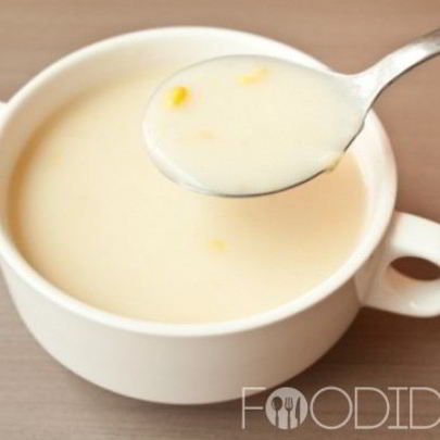 Молочный суп с яйцом