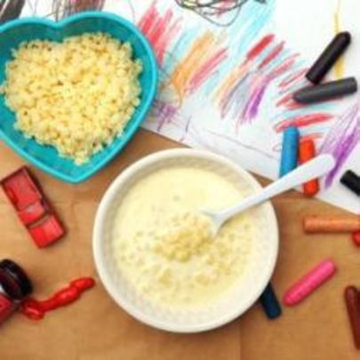 Молочный суп со звездочками