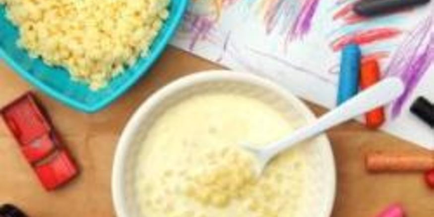 Рецепт молочного супа со звездочками