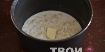 молочный суп в мультиварке