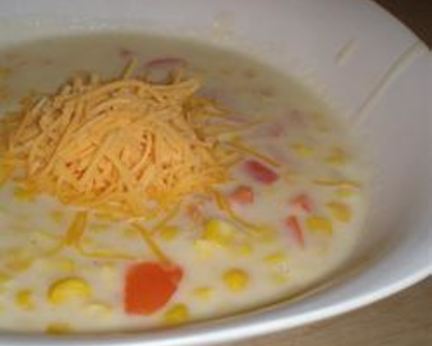 Молочный супчик из кукурузы