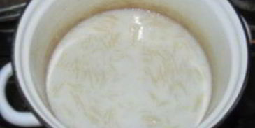 молочный вермишелевый суп