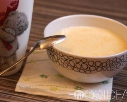 Суп молочный с крупой