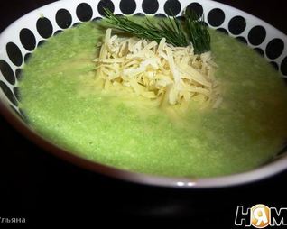 Сырно-молочный суп с брокколи