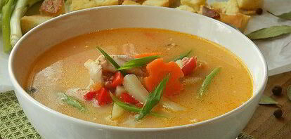 Рецепты сырного супа