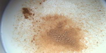 ванильно-молочный суп с кускусом