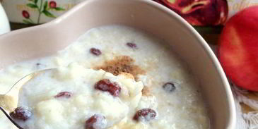 ванильно-молочный суп с кускусом